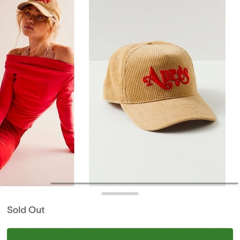 Free Peoplesl American Needle Apres Hat New with tags